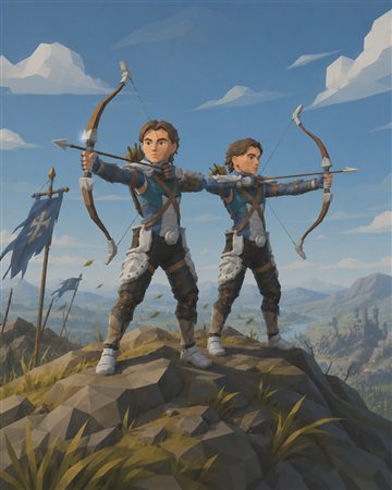 Archers card art