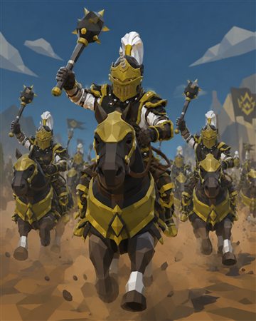 Royal Cavalry card art