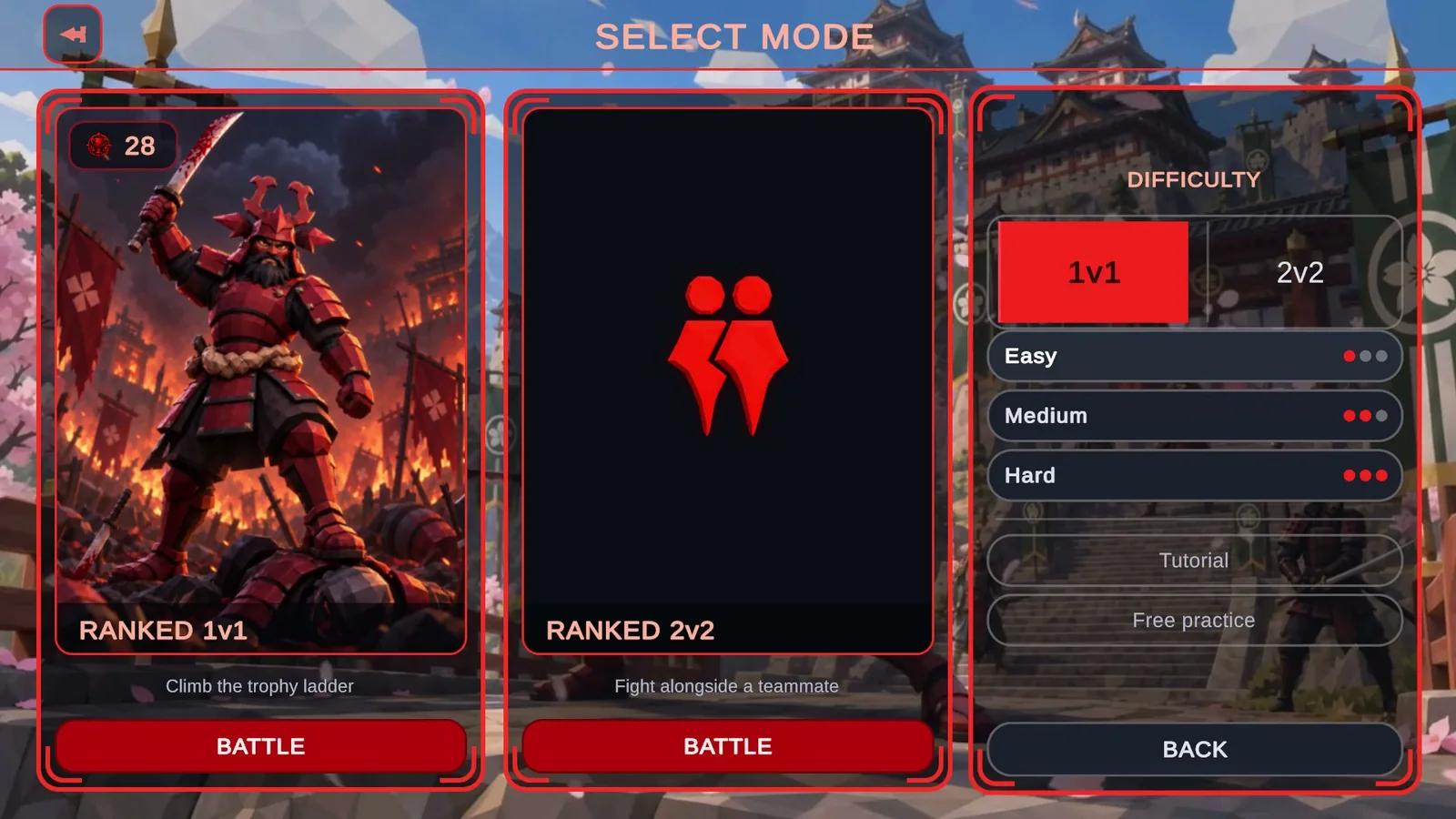 Riftborn mode selection