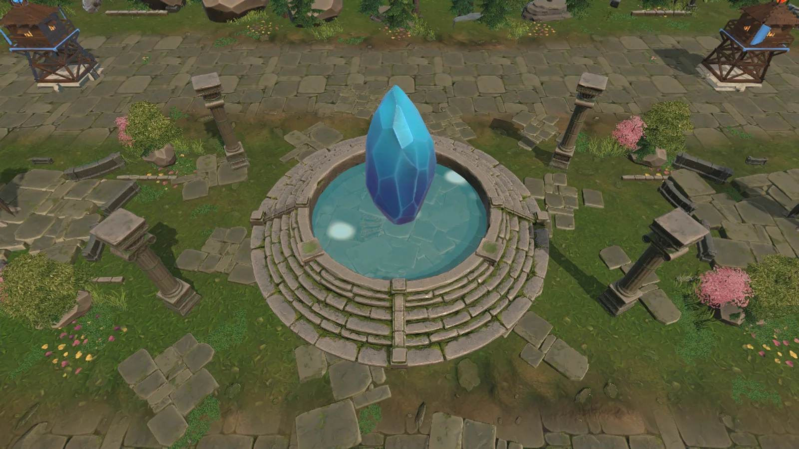 Rift Crystal at the centre of the Riftborn arena