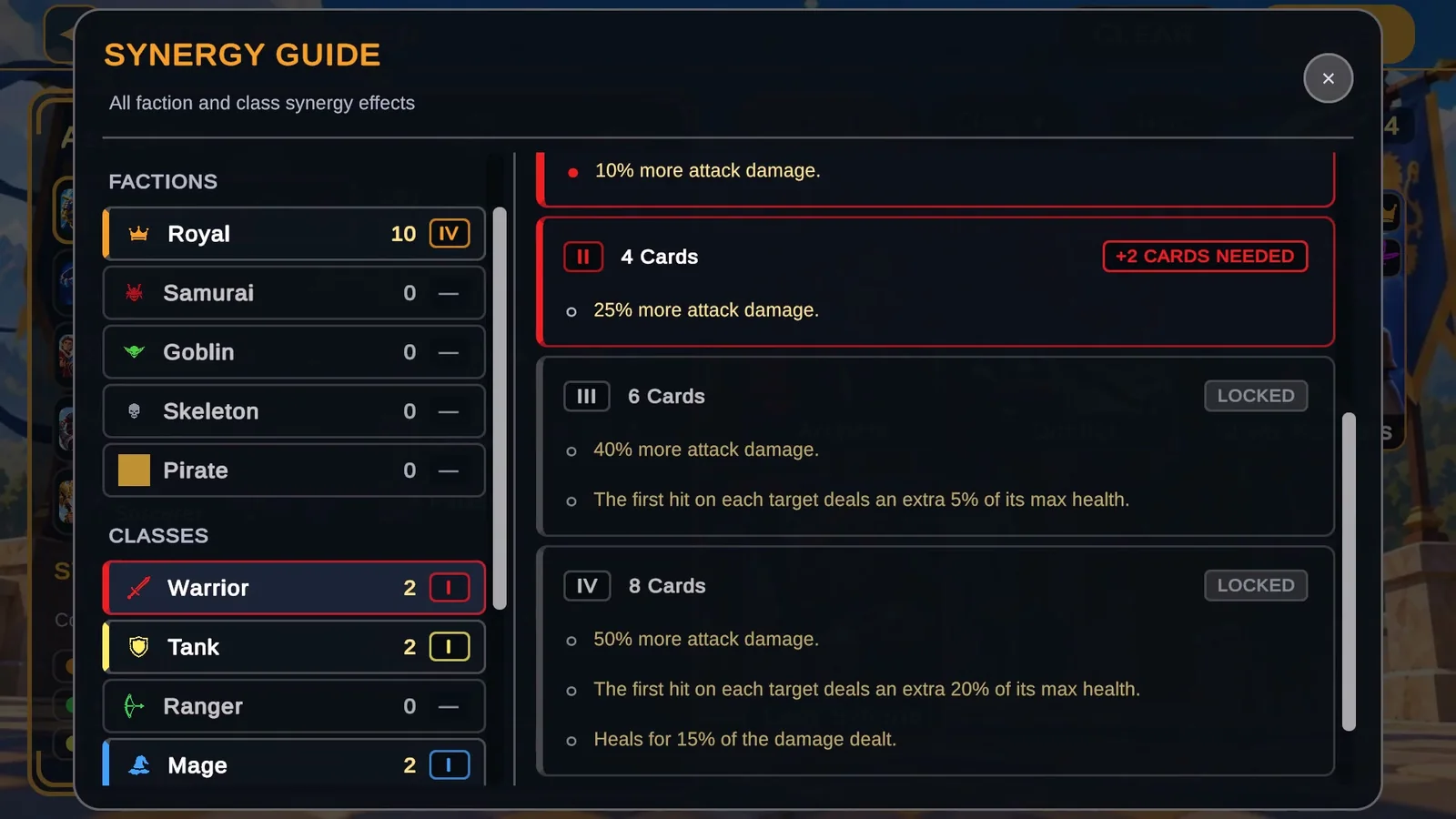 Riftborn synergy guide